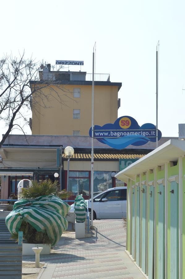 Hotel Orizzonti Rímini Exterior foto